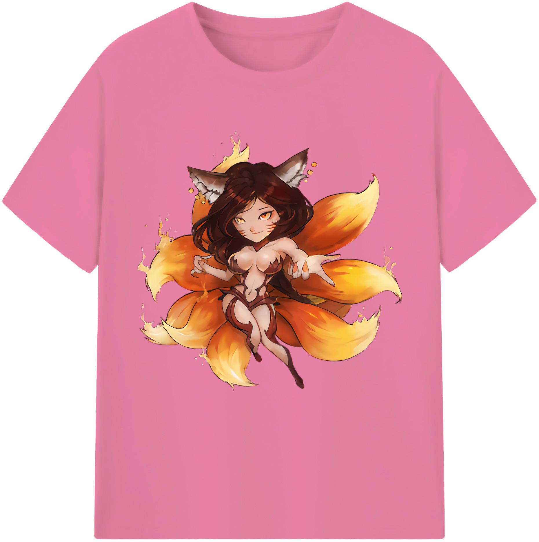 リーグ・オブ・レジェンド League of Legends LOL 綿100％半袖Tシャツ（フロントプリント）